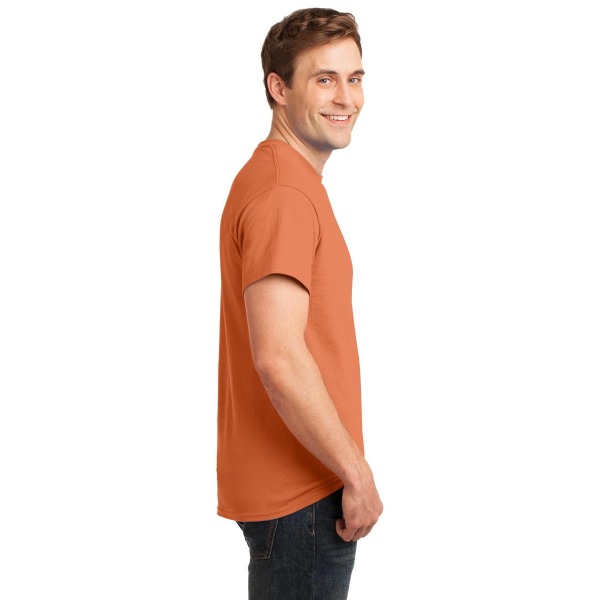 tangerine color t shirt