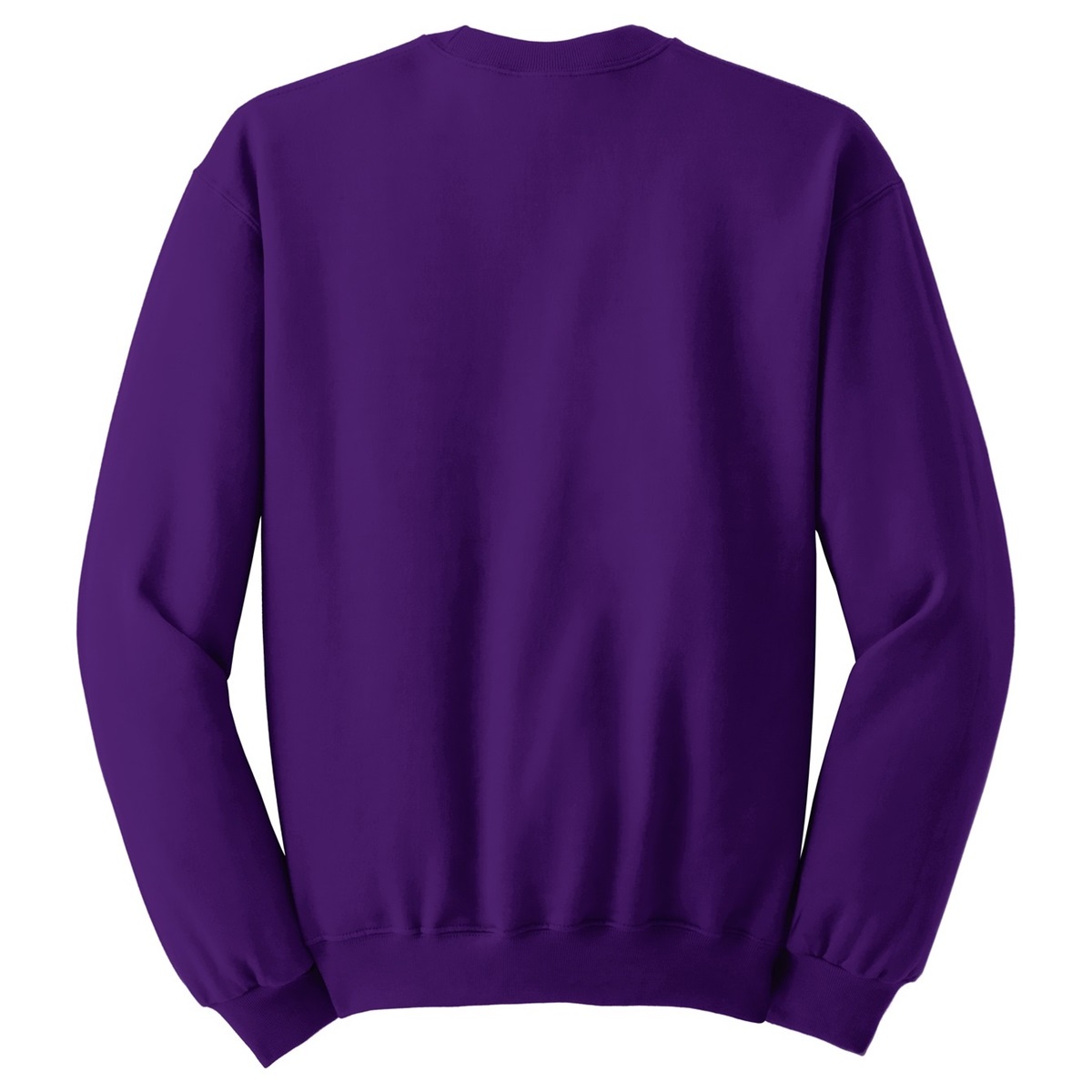 Jerzees 562M NuBlend Crewneck Sweatshirt - Deep Purple | FullSource.com