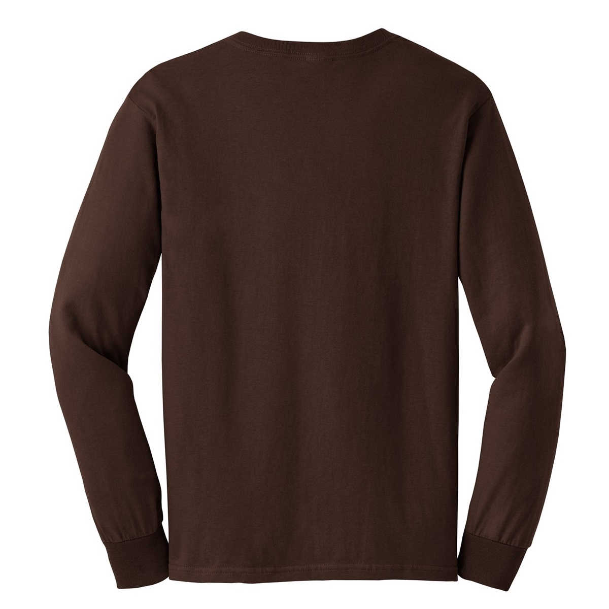 Gildan G2400 Ultra Cotton Long Sleeve T-Shirt - Dark Chocolate ...
