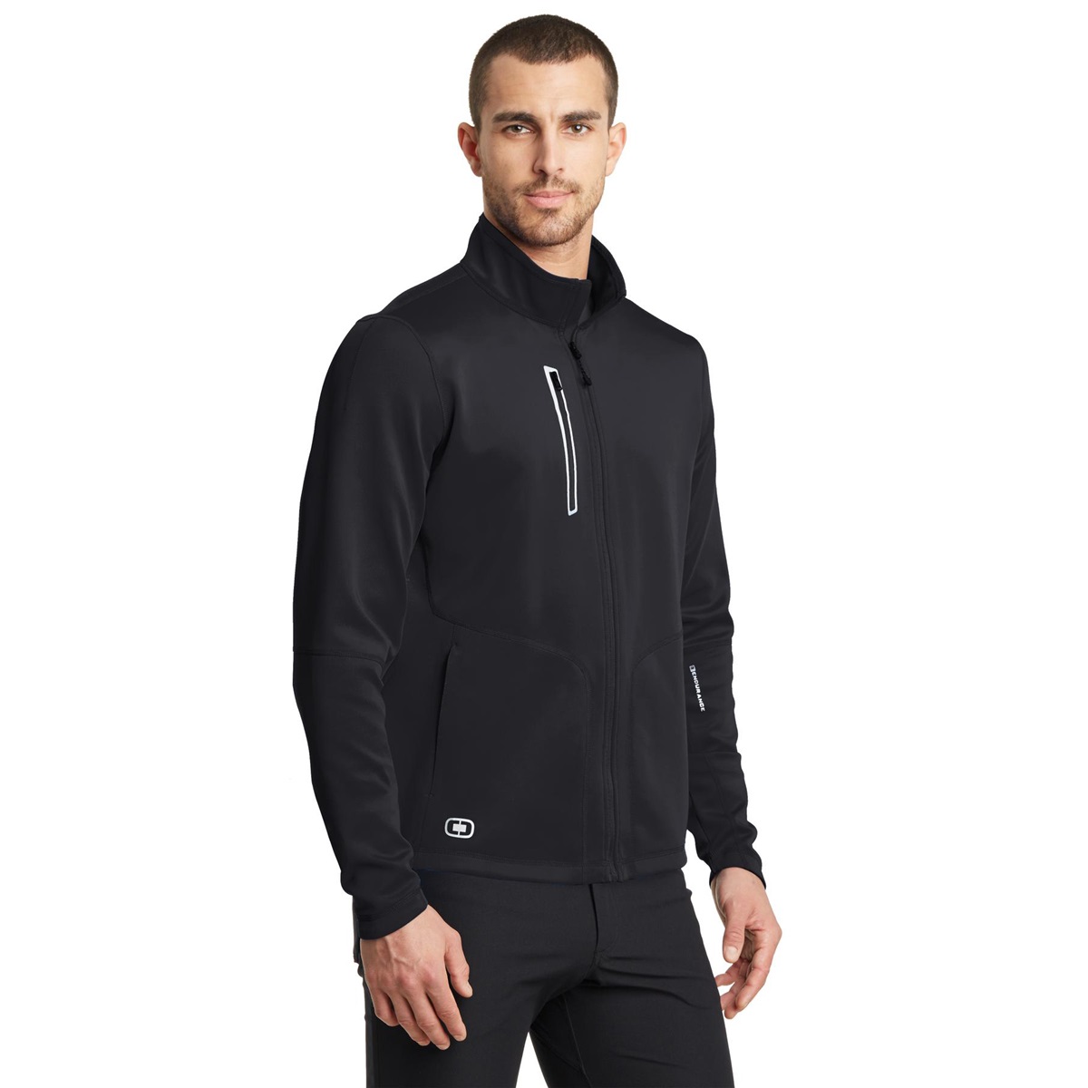 OGIO Endurance OE700 Fulcrum Full-Zip - Blacktop | FullSource.com