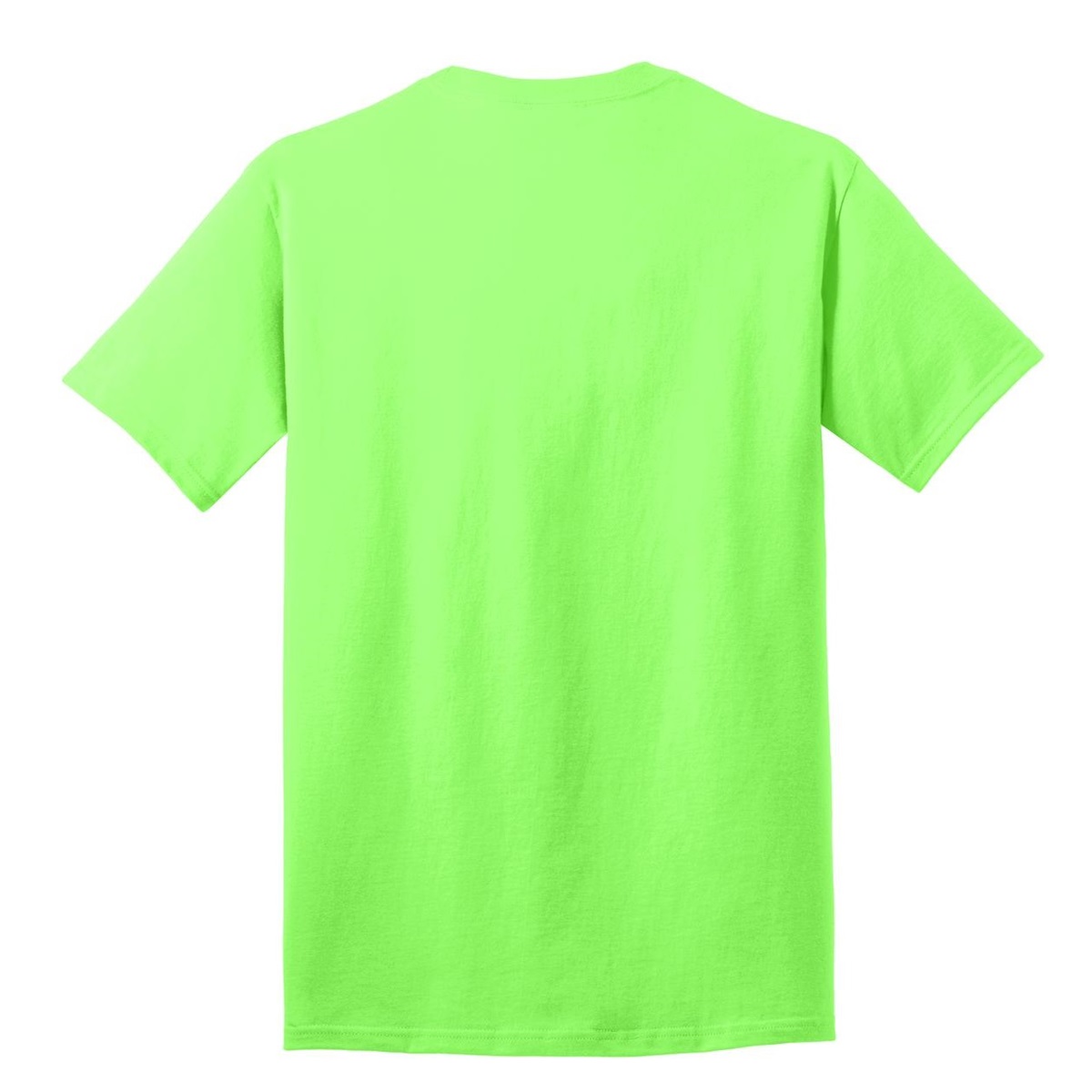 Port & Company PC54 5.4-oz 100% Cotton T-Shirt - Neon Green ...