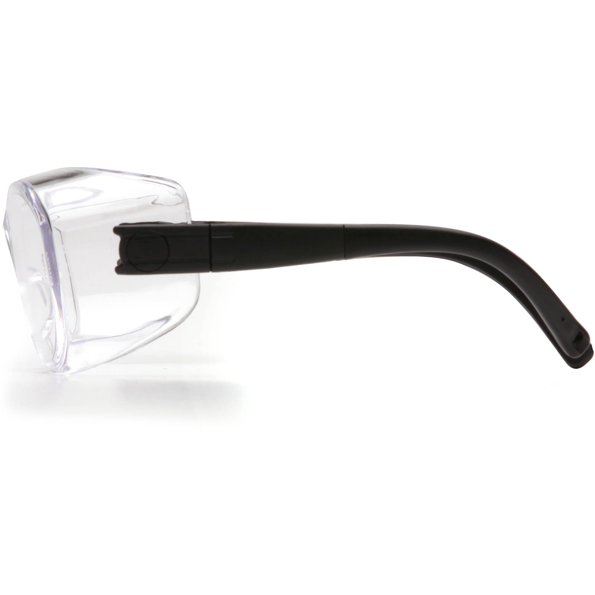 Pyramex OTS Safety Glasses - Black Temples - Clear Lens | FullSource.com