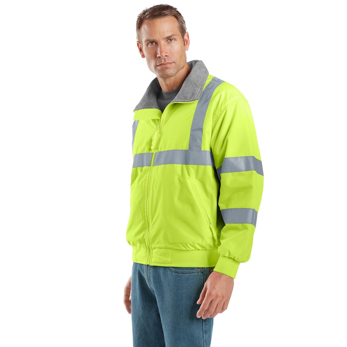 Port Authority SRJ754 Enhanced Visibility Challenger Jacket with ...