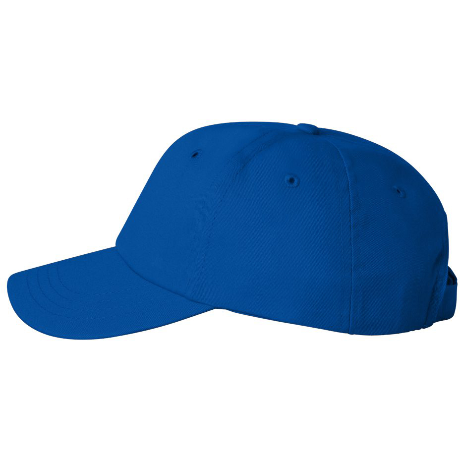 Valucap Econ Cap - Low Profile Adjustable Baseball Hat In Royal Blue - View #8