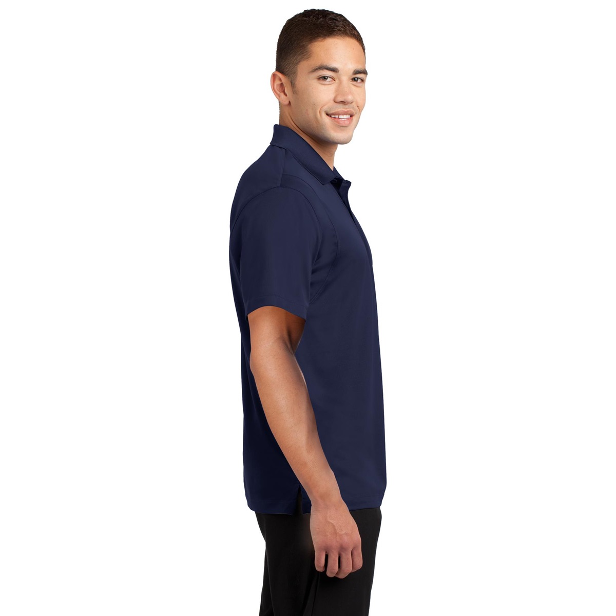 Sport-Tek ST650 Micropique Sport-Wick Polo - True Navy | FullSource.com