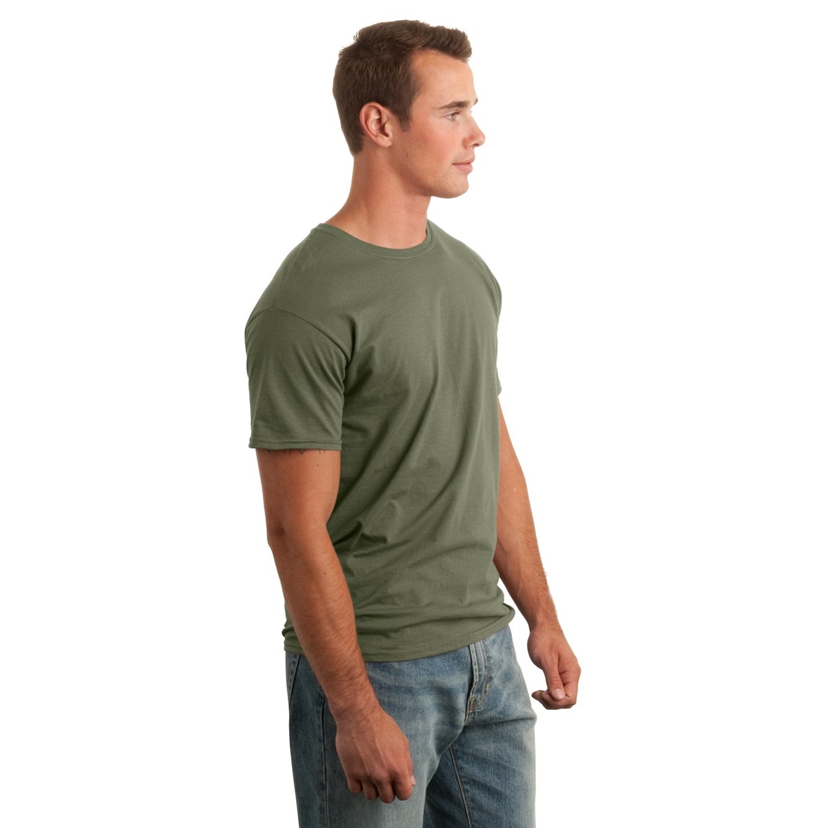 Gildan 64000 Softstyle TShirt Military Green
