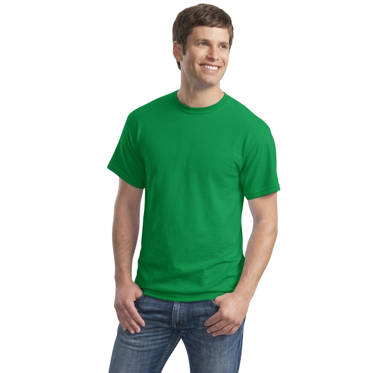 Gildan 8000 DryBlend T-Shirt - Irish Green | FullSource.com