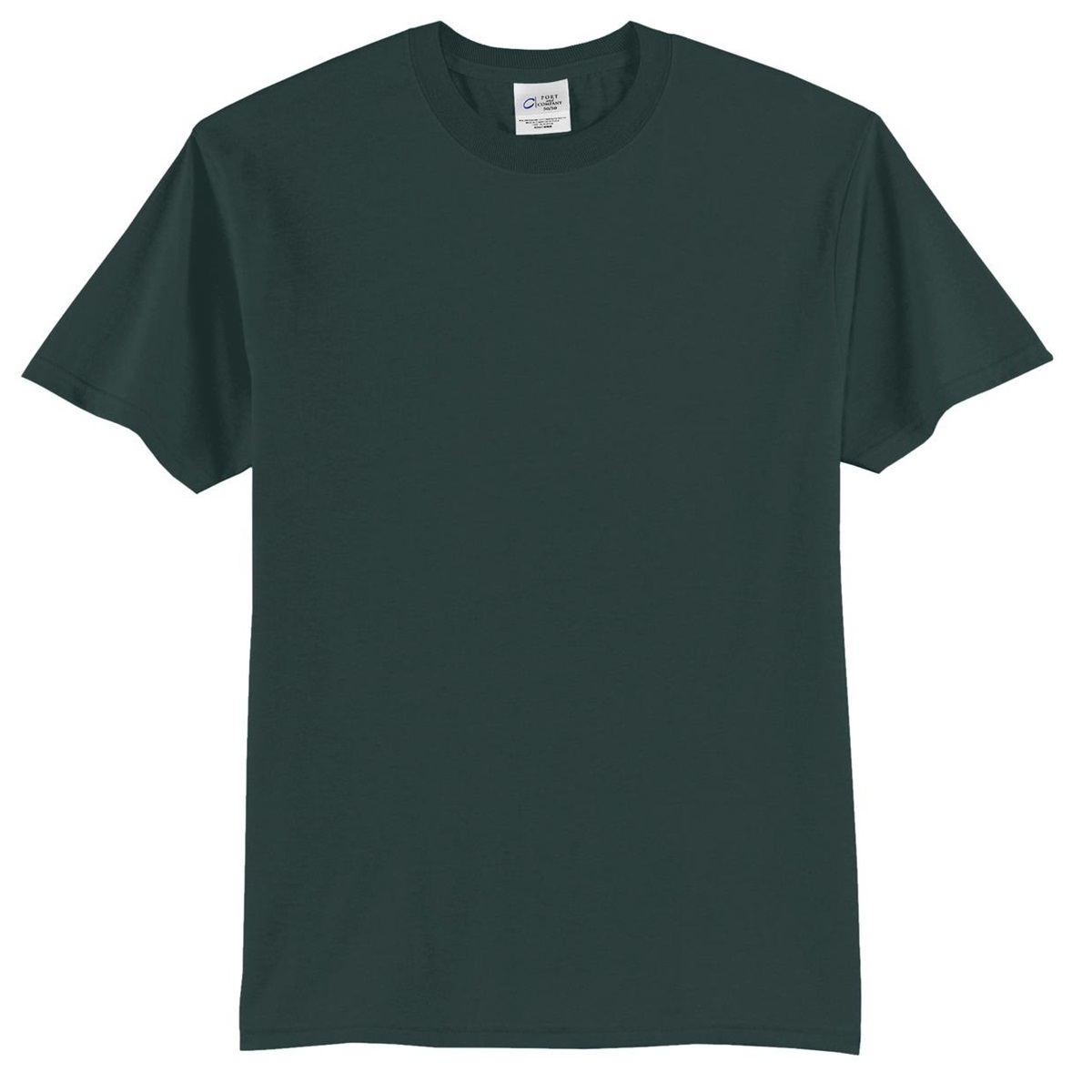 Port & Company PC55 50/50 Cotton/Poly T-Shirt - Dark Green | FullSource.com