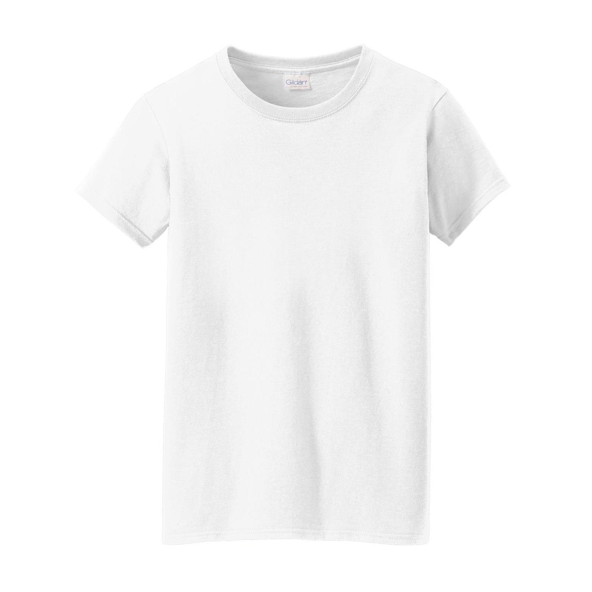 Gildan 5000L Ladies Heavy Cotton T-Shirt - White | FullSource.com