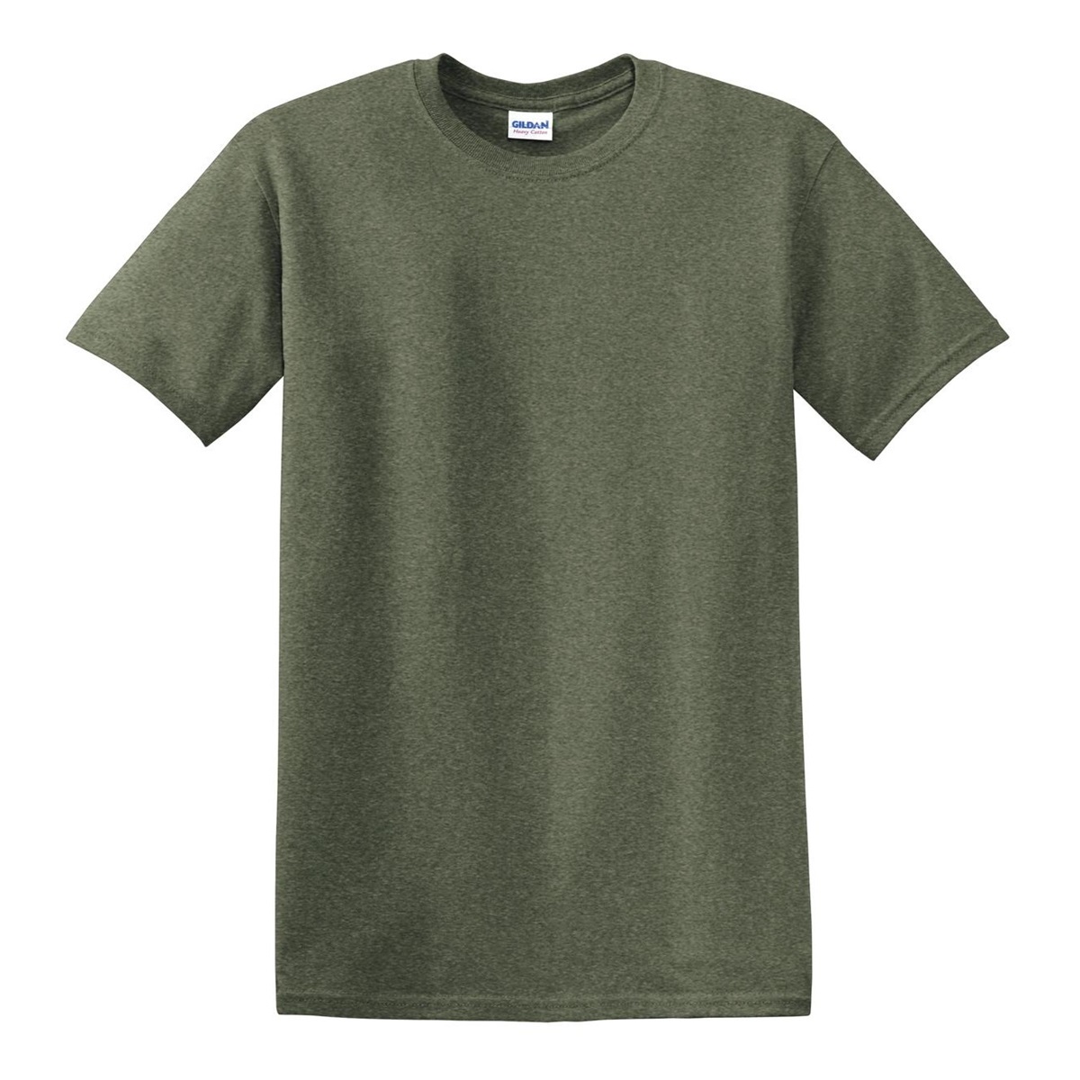 heather green shirt