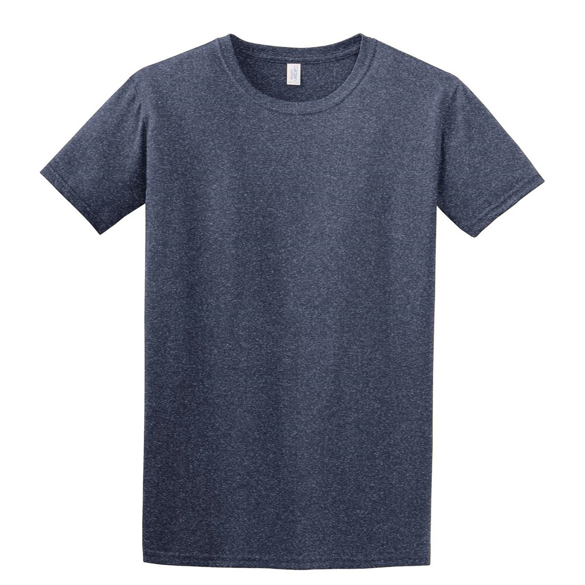 Download Gildan 64000 Softstyle T-Shirt - Heather Navy | FullSource.com