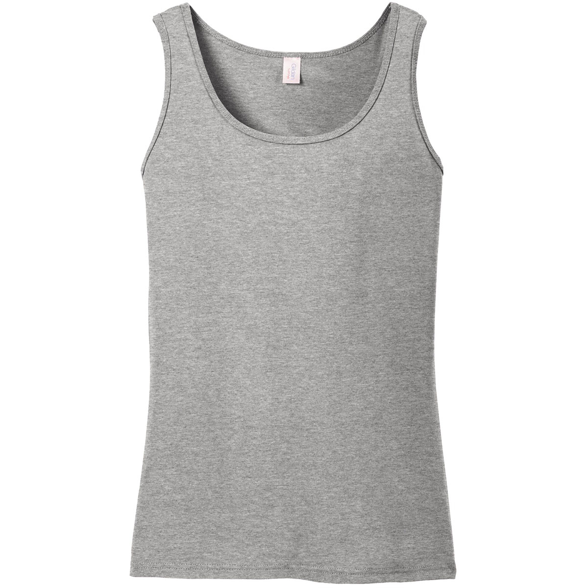 Gildan 64200L Softstyle Junior Fit Tank Top - Sport Grey | FullSource.com