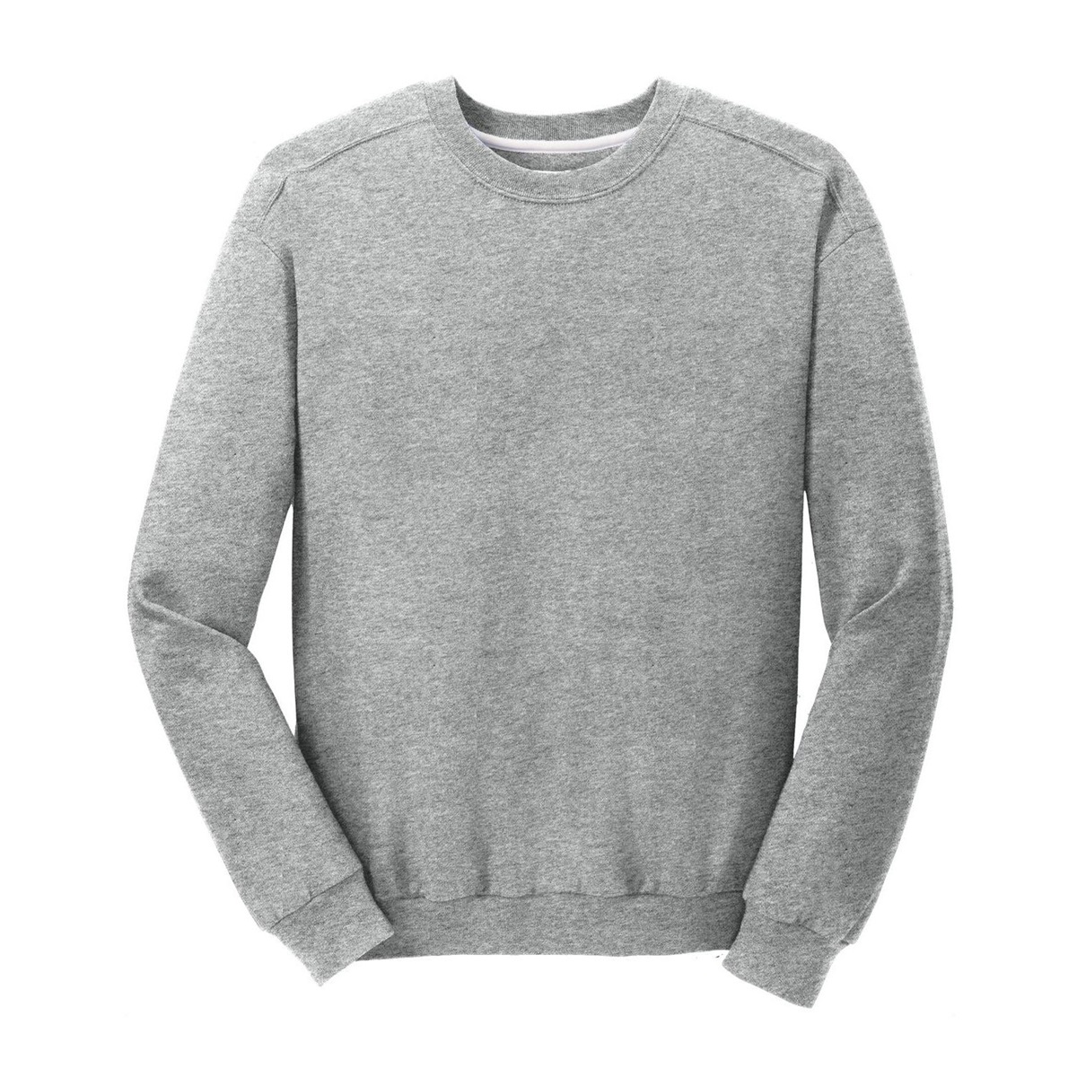 Anvil 71000 Crewneck Sweatshirt - Heather Grey | FullSource.com