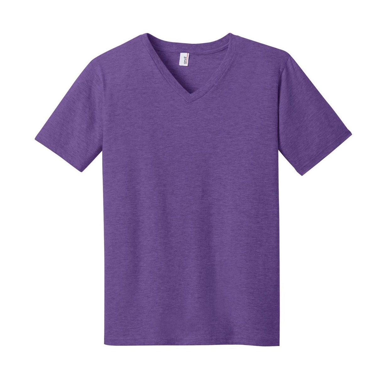 heathered purple t shirt