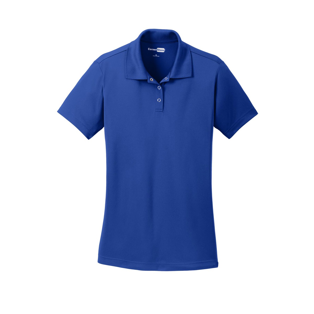 CornerStone CS422 Ladies Micropique Gripper Polo - True Royal ...