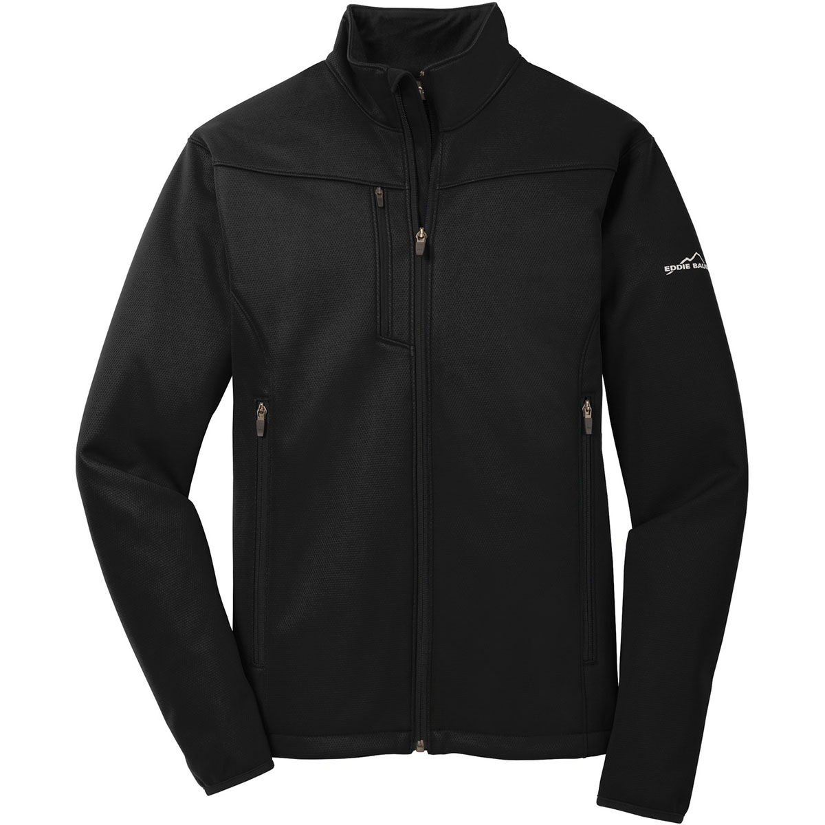 Eddie Bauer EB538 Weather-Resistant Soft Shell Jacket - Black ...