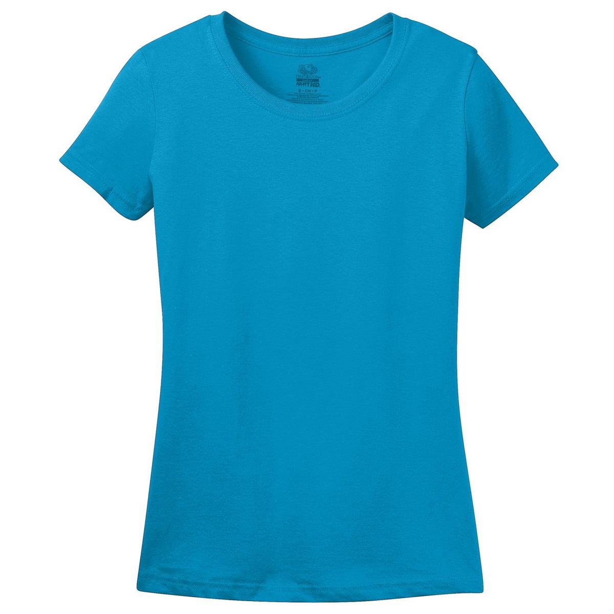 Fruit of the Loom L3930 Ladies Heavy Cotton HD T-Shirt - Pacific Blue ...