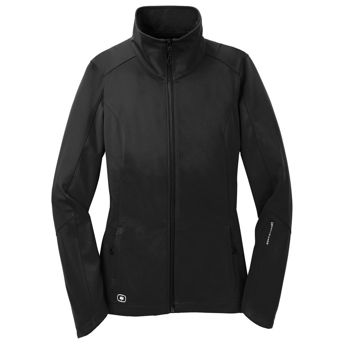 OGIO Endurance LOE720 Ladies Crux Soft Shell - Blacktop | FullSource.com