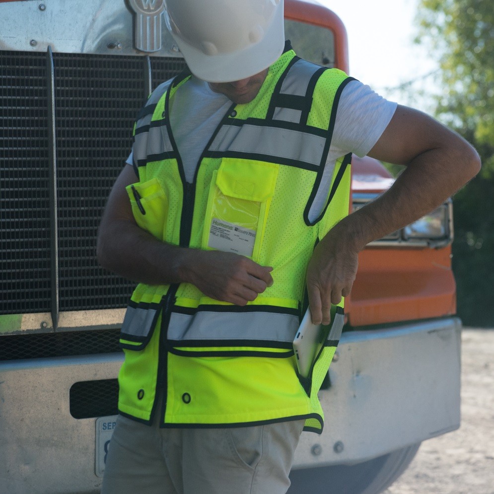 ML Kishigo S5004 High Performance Surveyors Safety Vest Yellow/Lime