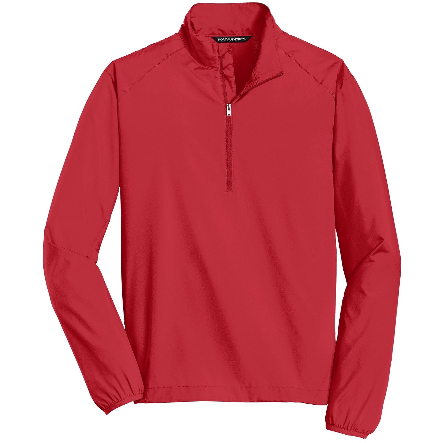 Port Authority J343 Zephyr 1/2-Zip Pullover - Rich Red | FullSource.com