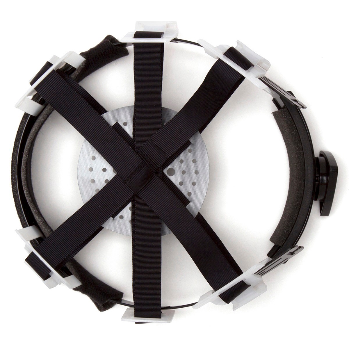 Pyramex HP26110 Full Brim Hard Hat 6Point Ratchet Suspension White