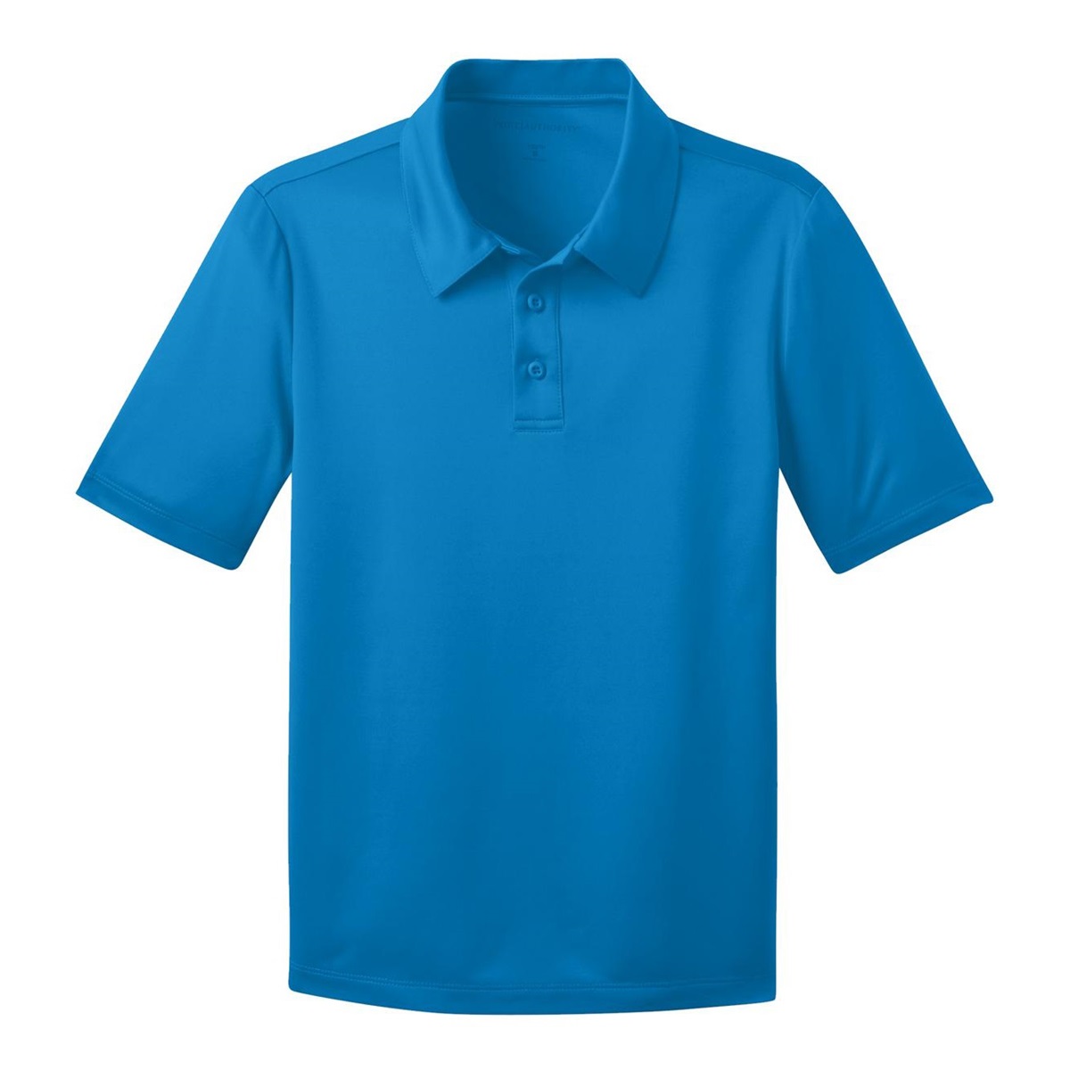 Port Authority Y540 Youth Silk Touch Performance Polo - Brilliant Blue ...