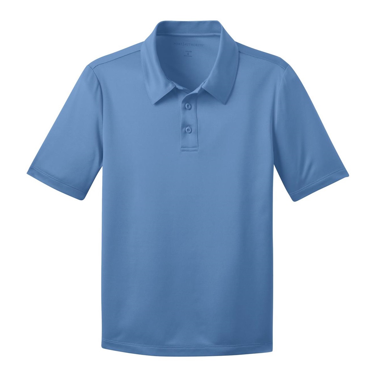 Port Authority Y540 Youth Silk Touch Performance Polo - Carolina Blue ...