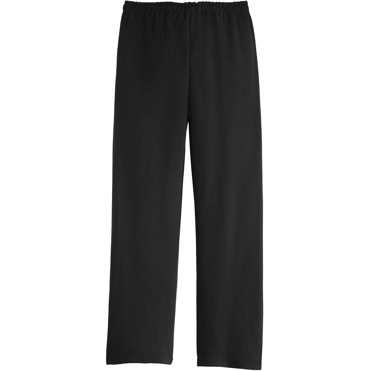 Gildan 18400 Heavy Blend Open Bottom Sweatpants - Black | FullSource.com