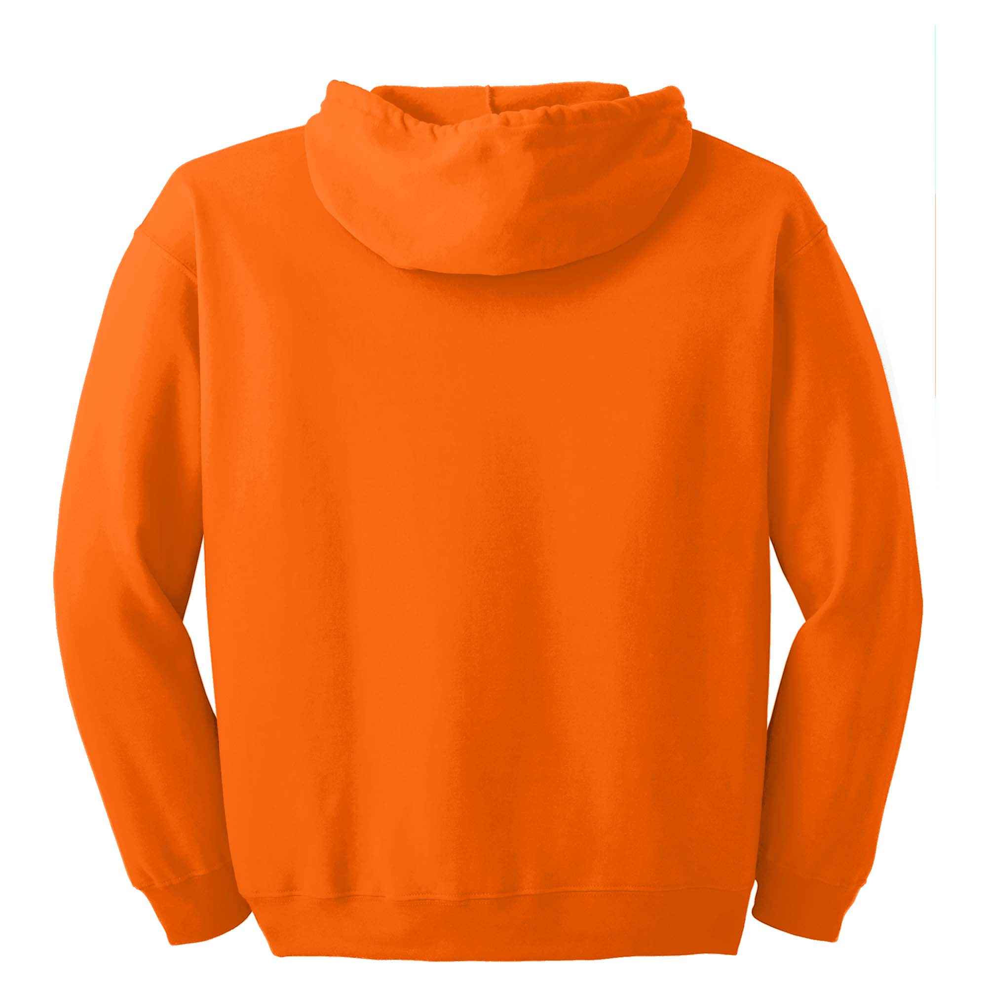 Gildan 18600 Heavy Blend Full-Zip Hooded Sweatshirt - S. Orange ...