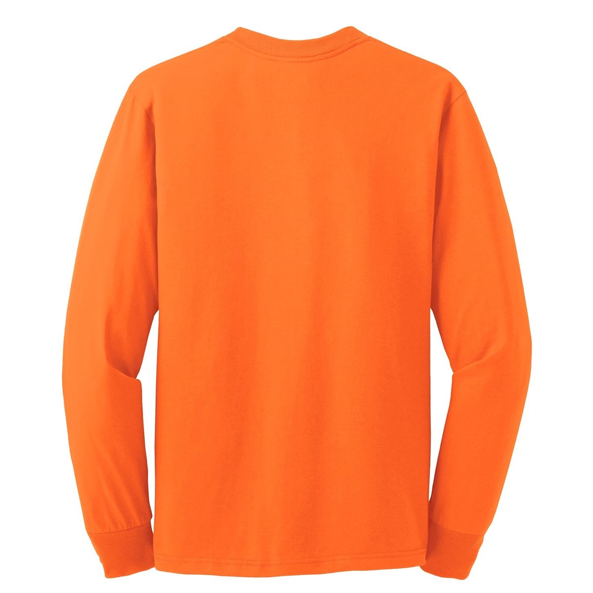 Jerzees 29LS Heavyweight Blend Long Sleeve T-Shirt - Safety Orange ...