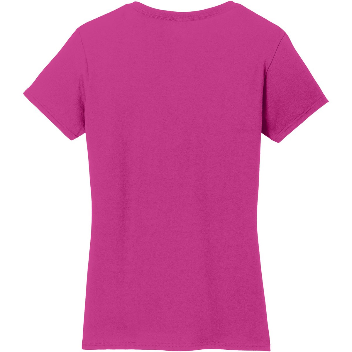 Gildan 5V00L Ladies Heavy Cotton V-Neck T-Shirt - Heliconia ...
