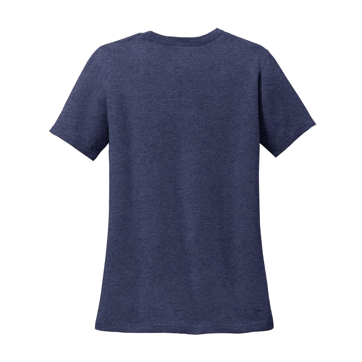 heather blue tee shirt