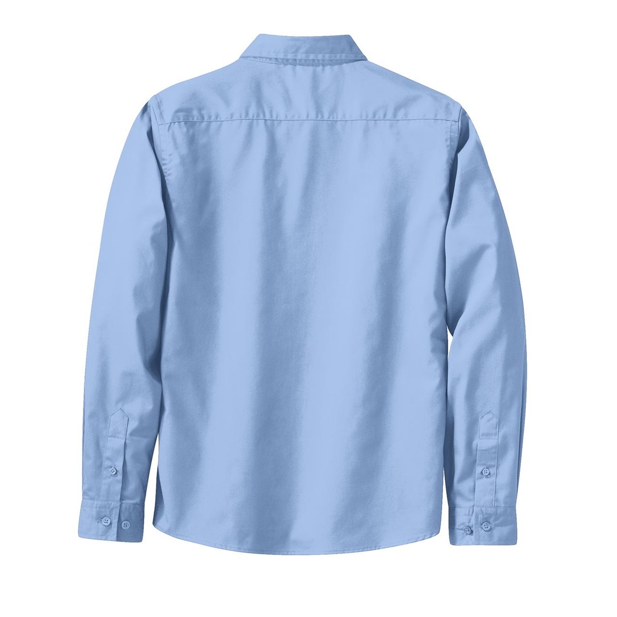 Port Authority L608 Ladies Long Sleeve Easy Care Shirt - Light Blue ...